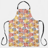 Fall Wirbel Schürze (Vorderseite)