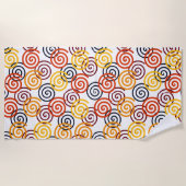 Fall Wirbel Strandtuch (Vorderseite)