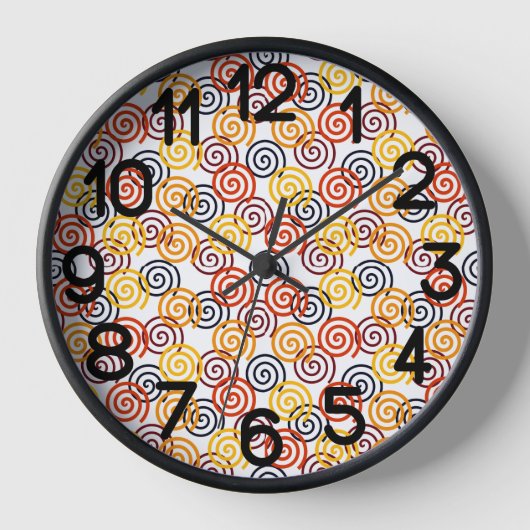 Fall Wirbel Uhr (Vorderseite)