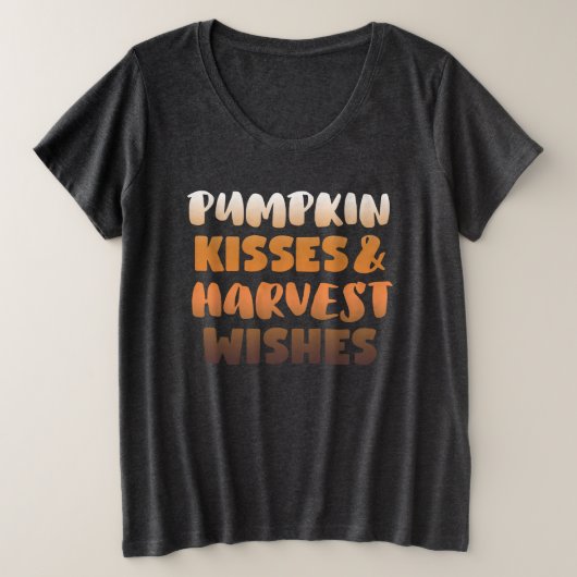 Fall Womens Plus Size Tshirt (Design vorne)