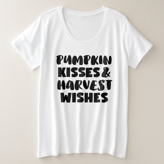 Fall Womens Plus Size Tshirt (Design vorne)