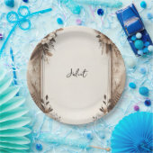 Fall Wood Paperie Gerecycelt Papier Brautparty Pappteller (Party)