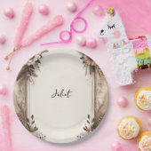 Fall Wood Paperie Gerecycelt Papier Brautparty Pappteller (Party)