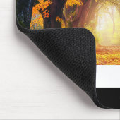 Fall Wood Promotion Foto Mousepad (Ecke)