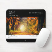 Fall Wood Promotion Foto Mousepad (Mit Mouse)