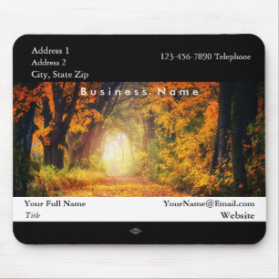 Fall Wood Promotion Foto Mousepad
