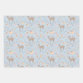 Fall Woodland Deer Geschenkpapier Set (Vorderseite)