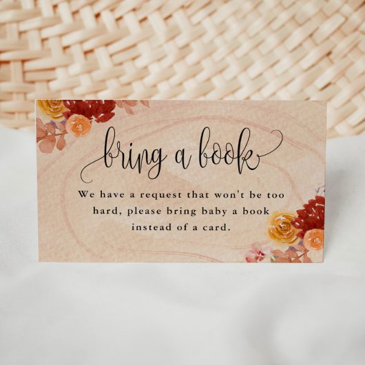 Fall Woodland Tiere bringen eine Buchungskarte mit Visitenkarte