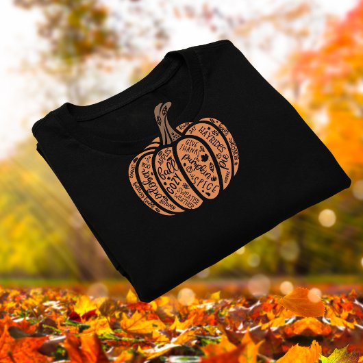 Fall Words Pumpkin Sweatshirt