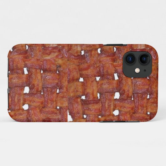 Fall Woven Mat von Bacon Case-Mate iPhone Case-Mate iPhone Hülle (Rückseite (Horizontal))