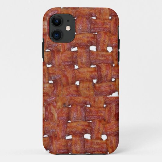 Fall Woven Mat von Bacon Case-Mate iPhone Hülle (Rückseite)