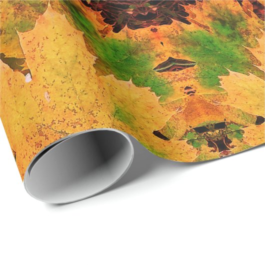 Fall Wrapper Geschenkpapier (Rolleneckpunkt)