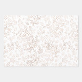 Fall Wrapping Paper-Set 3 Blätter (Vorderseite 3)