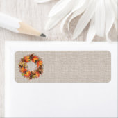 Fall Wreath Address Labels (Insitu)