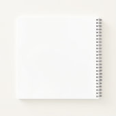 Fall Wreath-Notebook Notizblock (Rückseite)