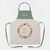 Fall Wreath-Schürze Schürze (Vorderseite)
