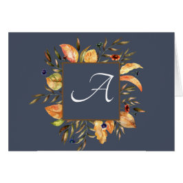 Fall-Wreath-Script-Monogram-Mitteilungskarten - bl