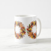 Fall Wreath-Tasse Kaffeetasse (VorderseiteRechts)
