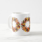 Fall Wreath-Tasse Kaffeetasse (Vorderseite Links)