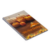 Fall Writing Notebook - Boy Notizblock (Rechte Seite)