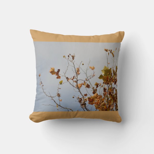 Fall-Wurfs-Kissen Kissen (Vorderseite)