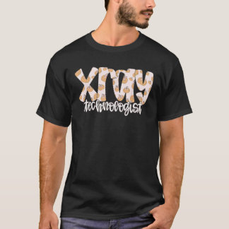 Fall Xray Technologe Pumpkin Coquette Bow Radiol T-Shirt