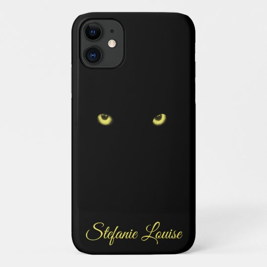 Fall Yellow Wolf Eyes Case-Mate iPhone Hülle (Rückseite)