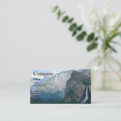 Fall Yosemite Bridalveil Visitenkarte (Stehend Vorderseite)