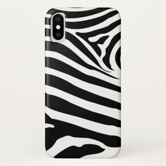 Fall: Zebra Print Case-Mate iPhone Hülle (Rückseite)