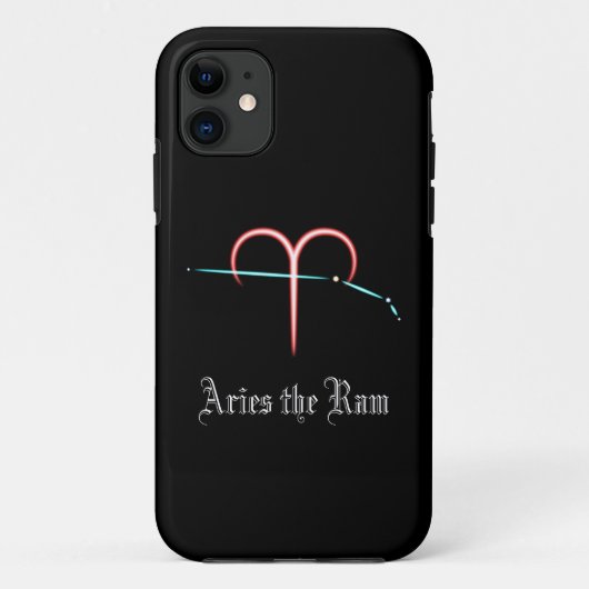 Fall Zodiac Constellation Aries Case-Mate iPhone Hülle (Rückseite)