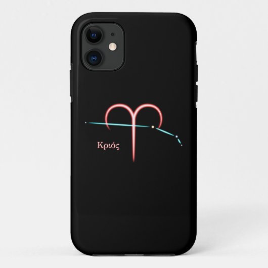 Fall Zodiac Constellation Aries Case-Mate iPhone Hülle (Rückseite)