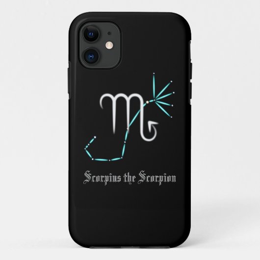 Fall "Zodiac Constellation Scorpio Case-Mate iPhon Case-Mate iPhone Hülle (Rückseite)