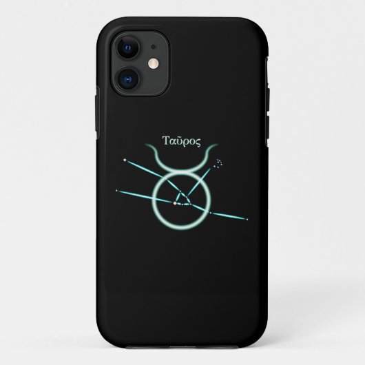 Fall Zodiac Constellation Taurus Case-Mate iPhone Hülle (Rückseite)