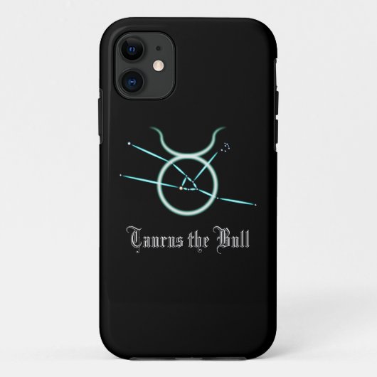 Fall Zodiac Constellation Taurus Case-Mate iPhone Hülle (Rückseite)