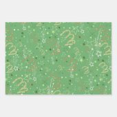 Fall Zodiac Trio Virgo, Libra, Skorpio Geschenkpapier Set (Vorderseite)