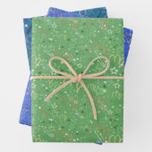 Fall Zodiac Zeichentrio Virgo, Libra, Skorpio Geschenkpapier Set (Beispiel)