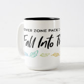 Fall-Zone Zweifarbige Tasse (Vorderseite Links)