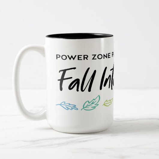 Fall-Zone Zweifarbige Tasse (Links)