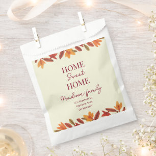 Fall Zuhause Sweet Zuhause Open House Geschenktütchen
