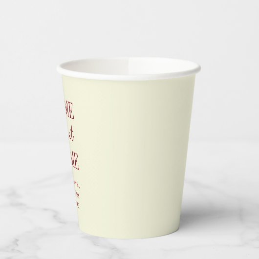 Fall Zuhause Sweet Zuhause Open House Pappbecher (Links)