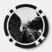 Fall zwischen Dunkelheit und Licht Pokerchips (Rückseite)