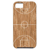 Fallabdeckung für Basketball Court Case-Mate iPhone Hülle (Rückseite)