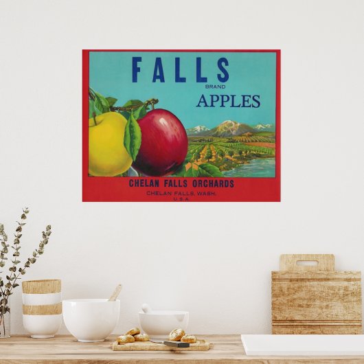 Fallapples Poster (Küche)