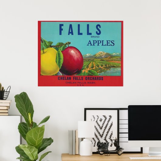 Fallapples Poster (Heimbüro)