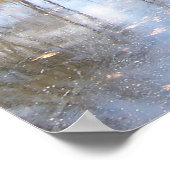 Fallasburg Covered Bridge Poster (Ecke)