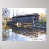Fallasburg Covered Bridge Poster (Vorne)