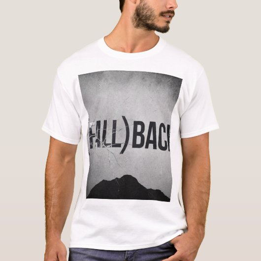 Fallback-Typografie Grunge | Dunkle Ästhetik Mount T-Shirt (Vorderseite)