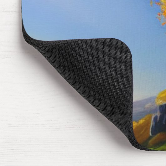 Fallbaum am Ozeanmousepad Mousepad (Ecke)