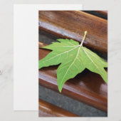 Fallblatt Briefpapier (Vorne/Hinten)