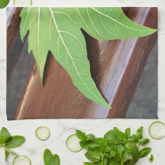 Fallblatt Geschirrtuch (Gefaltet)